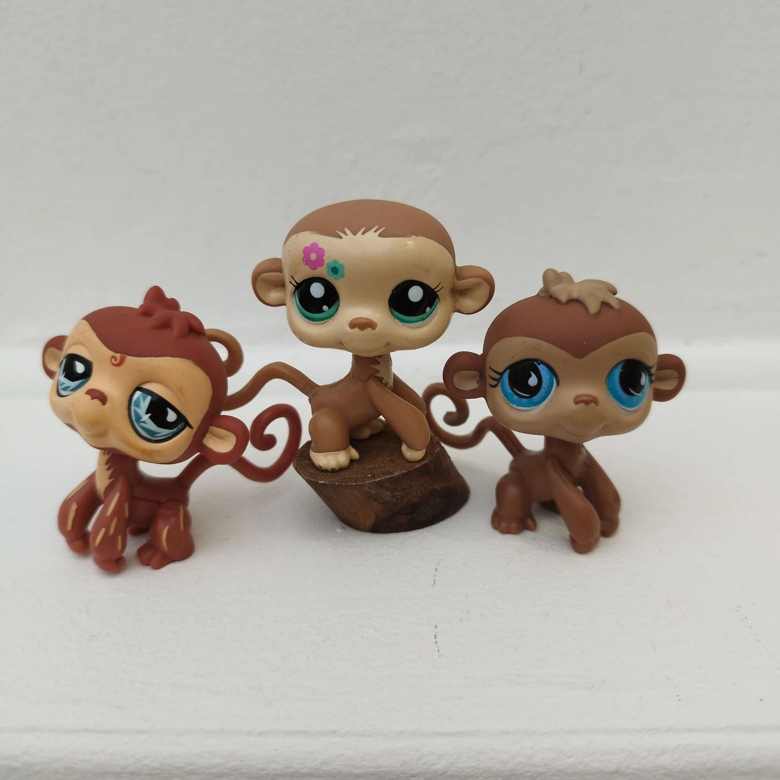 3 singes Littlest petshop 